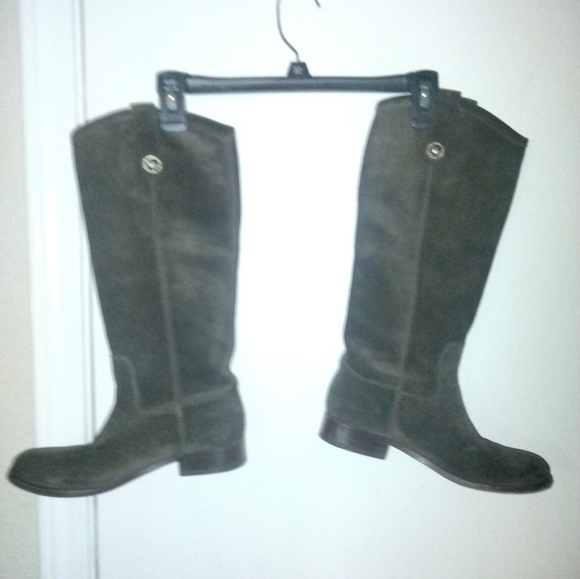 Woman's dark Olive Frye company boots sz 6.5 - Picture 2 of 13